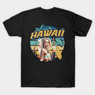 80s Retro Vintage Hawaii T-Shirt